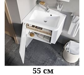 Комплект тумбы с раковиной д/ванных комнат  55 см
