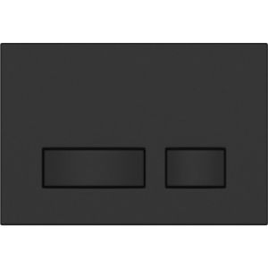 Кнопка д/системы инсталляции Cersanit MOVI пластик черный матовый 63527