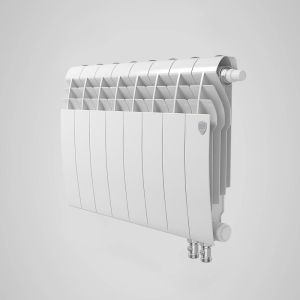 Радиатор ROYAL Thermo BiLiner 350 VP нижнее подключение белый 8 секц.