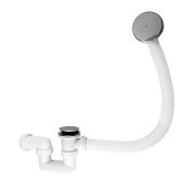 Сифон для ванной САНАКС пластиковый, автоматический НАЖИМНОЙ  8732