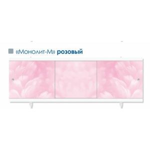 Экран для ванны Монолит-М 1480 мм Розовый