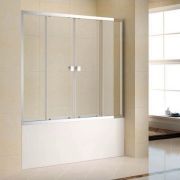 Штора для ванны ZILI DO К-633D БАХУС 1700*1400 6 мм