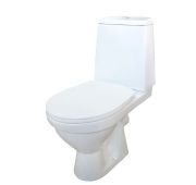 Унитаз-компакт напольный ROSA БРАВО г/вып., 2-реж., 3/6 л., сиденье ППР 635*310*790