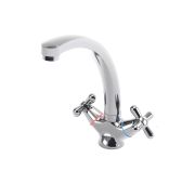 Смеситель для раковины SWES EXTRA 2XKEC3 буксовый 0372