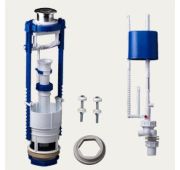 Арматура д/унитаза универсальная AC-17.1М  нижний подвод, 1-реж., Тула
