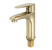 Смеситель для раковины MAGNUS рычажный золото 9300