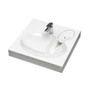 Раковина над стиральной машиной Marrbaxx Мэйси ш592*г592*в90 мм кронштейн + сифон