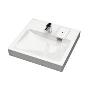 Раковина над стиральной машиной Marrbaxx Монако ш600*г583*в90 мм кронштейн + сифон