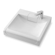 Раковина над стиральной машиной Marrbaxx Аврора 600x600x105мм  кронштейн+сифон