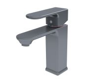 Смеситель для раковины SWES UMBRO 1UPO00-GM рычажный вороненый 0730