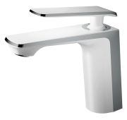 Смеситель для раковины Haiba рычажный белый/хром HB10548-8