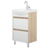 Тумба с раковиной COROZO ОРЕГОН сонома 550*850*445мм