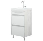 Тумба с раковиной COROZO ОРЕГОН Z2 пайн 550*850*445мм