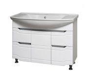 Тумба с раковиной  РУНО СТИЛЬ 1055*850*495мм