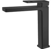 Смеситель для раковины Haiba рычажный высокий черный HB11615-7