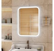 Зеркало LED ZILI DO ВОДОЛЕЙ  600*700*25мм