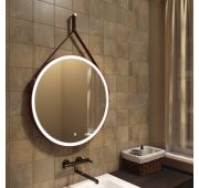 Зеркало LED ZILI DO ГАВАННА BROWN  650*650*40мм