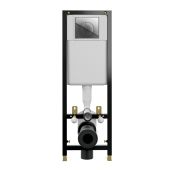 Система инсталляции Cersanit LEON 35 кнопка хром глянец