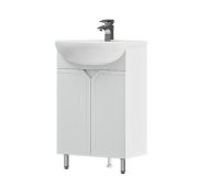 Тумба с раковиной COROZO СИРИУС 555*850*445мм