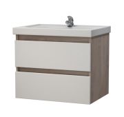 Тумба  с раковиной Я-МЕБЕЛЬ МОДЕРН подвесная Дуб бардолино 605*515*405мм