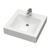 Раковина над стиральной машиной Marrbaxx Ирен  ш500*г487*в110 мм кронштейн + сифон