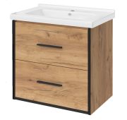 Тумба с раковиной АСБ МОНЦА  605*580*450мм