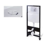 Система инсталляции TONI ARTI TA-01 + кнопка Freto хром глянец TA-0051