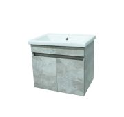 Тумба с раковиной VIMARK КРИТ Тера Бетон подвесная 500*820*400мм