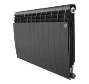 Радиатор ROYAL Thermo BiLiner 500 черный 12 секц.