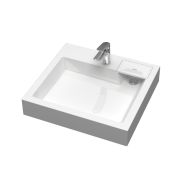 Раковина над стиральной машиной Marrbaxx Энигма ш600*г550*в110 мм кронштейн + сифон