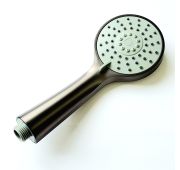 Лейка ддя душа SWES SPIRA 3 режима d-100 мм вороненая DC5010GM