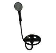 Смеситель для ванны SWES UMBRO 1UMB00-BL рычажный черный  0734