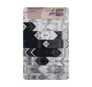 Коврик для ванной САНАКС ПАМЯТЬ Черно-серый  500*800мм 00444