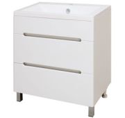 Тумба с раковиной RUNO ПАРМА 592*850*455мм