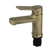 Смеситель для раковины FABIA рычажный бронза 9831