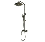 Душевая система SWES MANGO SD2516-GM вороненая 7789