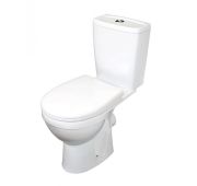 Унитаз-компакт напольный ROSA РИО г/вып., 2-реж.,3/6 л., сиденье ППР 630*350*775мм