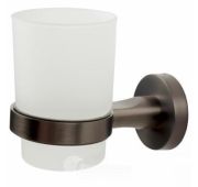 Стакан АКВАЛИНИЯ Gun gray навесной матовое стекло оружейная сталь