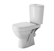 Унитаз-компакт напольный ROSA ДОН к/вып., 2-реж.,3/6 л., а/всплеск сиденье ППР 645*350*865мм