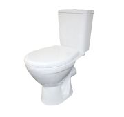 Унитаз-компакт напольный ROSA СОЛО ЛЮКС г/вып.,2-реж.,3/6 л.,а/всп. сиденье ППР м/лифт 625*350*775мм