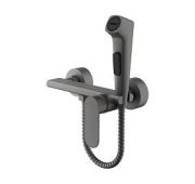 Смеситель BELZ с гигиеническим душем вороненый B55645-3