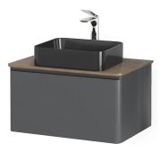 Тумба без раковины RAVAL MORELLE подвесная 1000*440*500мм