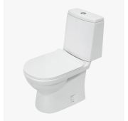 Унитаз-компакт напольный SANITA LUXE NEXT SLIM г/вып.,2-реж., м/лифт ДЮР 650*343*770мм