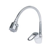 Смеситель для кухни SWES GLOBO 1GKHN1 рычажный с гибким изливом 0384