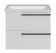 Тумба с раковиной АСБ ТИДА подвесная  616*665*490 мм