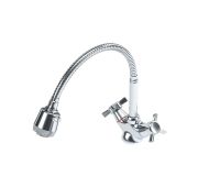 Смеситель для кухни SWES BORSA 2BKEN1 буксовый с гибким изливом 0881