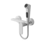 Смеситель BELZ с гигиеническим душем белый  B55645-8