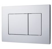 Кнопка для системы инсталляции (NEW) ZILI DO пластик хром 097J