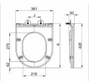 Сиденье д/унитаза ZILI DO ZS-2141A-UQ1-MB ЧЕРНОЕ