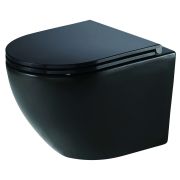 Унитаз подвесной ZILI DOZS-046E-UQ3-MB ГЕКТОР ЧЕРНЫЙ